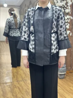 مانتو گارنت مشکی